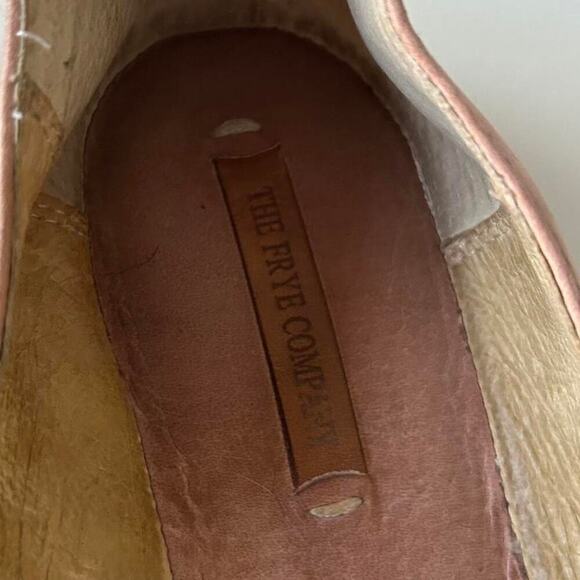 Frye Dusty Pink Leather Ballet 🩰 Flat - Picture 7 of 7